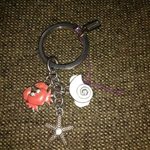 Coach Seashore Keychain.